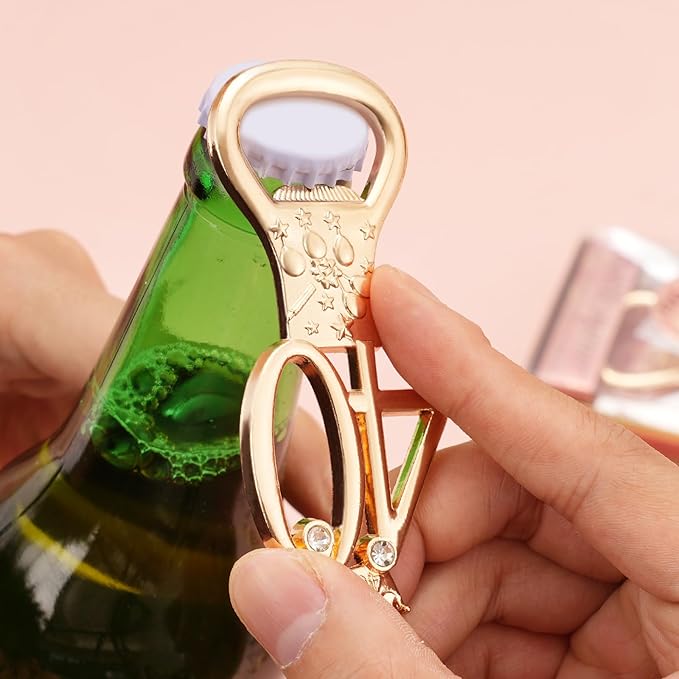 24 Packs 40th Bottle Opener, Gifts for 40th Birthday Party Favors, Wedding Anniversary Party Return, Gifts or Souvenirs for Guests, Theme Party Decorations
