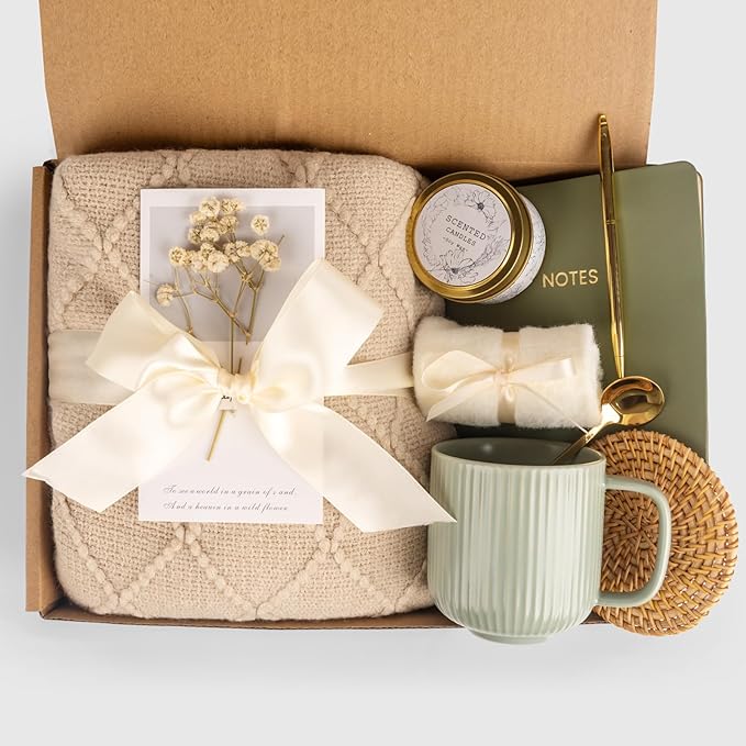 Birthday Gift for Women Friendship, Gifts for Women Birthday Unique Self Care, Gifts Basket for Best Friend, Sister, Mom, Teen Girls, Wife, Girlfriend, Coworker