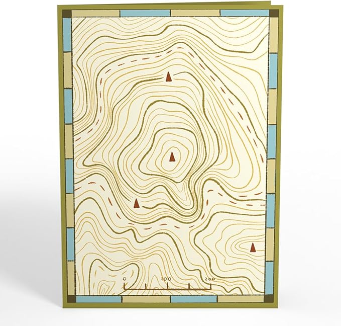 Lovepop Everyday Pop-Up Card for Her and Him - 3D Greeting Cards for Boys, Girls, Men, Women - Guiding Compass - 5" x 7" Card - Blank Notecard and Envelope Included