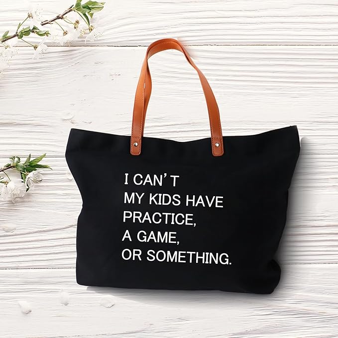 Lamyba New Mom Gifts, Mama Bag Tote with Makeup Bag, Cool Gifts for Mom to be/Expecting Mom/Pregnant Women