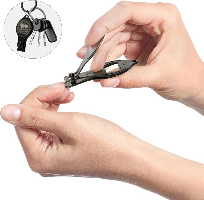 30pcs Personalized 4 in 1 Multi Function Bottle Opener, Black Nail Clipper, Wedding Favors Brewery, Private Customized, Multitool Gifts for Men