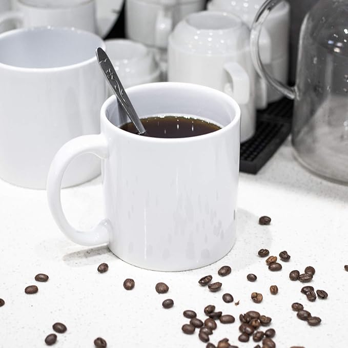 22oz white Super Large Ceramic Coffee Mugs Large Handles Set of 4