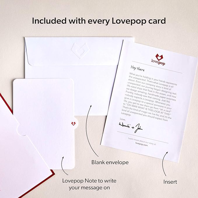 Lovepop Beer Pop Up Card, 5x7-3D Greeting Card, Pop Up Birthday Card for Dad, Brother or Friend, Father’s Day Card, Retirement Cards for Men