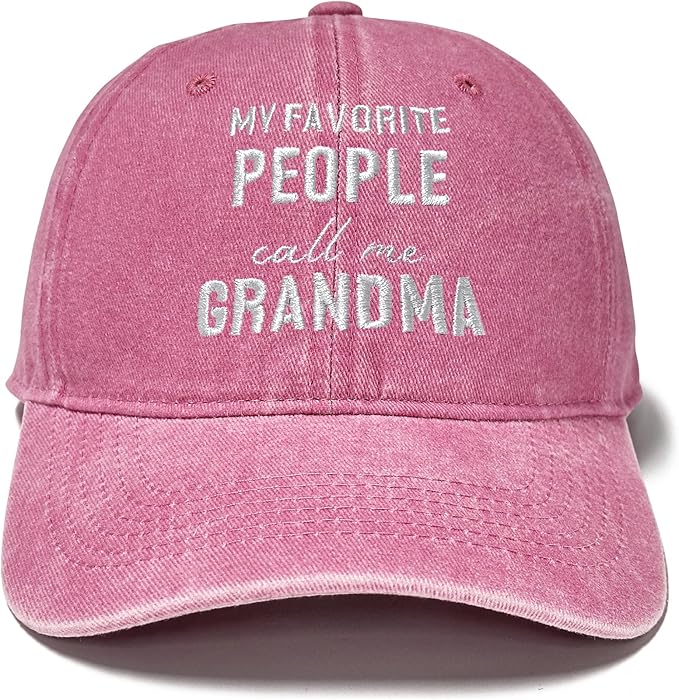 Adjustable Embroidery Baseball Hat for Men Women