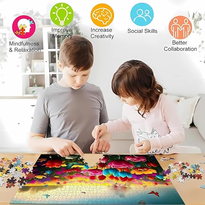 1000 Pieces Wooden Jigsaw Puzzle Cat Thanksgiving Day Intellectual Decompressing Stress Relief Therapy Educational Game Collectibles DIY Toys for Family Friends 29.5x19.7 Inch