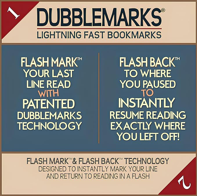 Bookmarks – Set of 2 | Path to Enlightenment | Funny Adult Line-Marking Bookmark for Readers | Meditation Gift for Book Lovers with a Sharp Sense of Humor | Patented, Made in USA