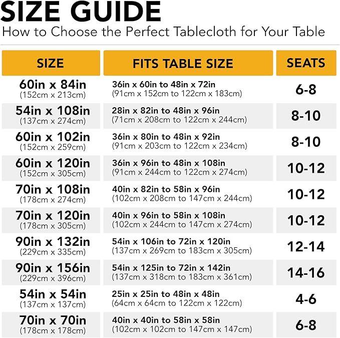 6-Pack Purple Tablecloths for Square Tables, 70 x 70 Inches, Stain-Resistant Polyester Fabric for 3 Foot Tables - Washable Table Covers for Weddings, Banquets, Birthday Parties, Events