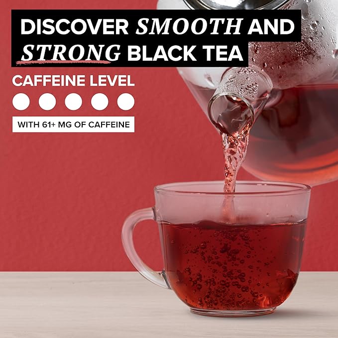 TAZO Organic Awake English Breakfast Black Tea-Bags, Bold Traditional Breakfast-Style Black Tea, 96 Tea Bags (Pack of 2)