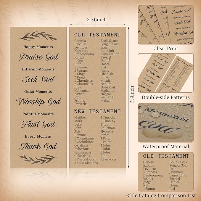 NEOACT 90 Pcs/30 Set Christian Gifts Bulk - Prayer Journal Scripture Notebook with Ballpoint Pen and Christian Bookmark,Christmas Gifts for Pastor Church Members Bible Study Groups