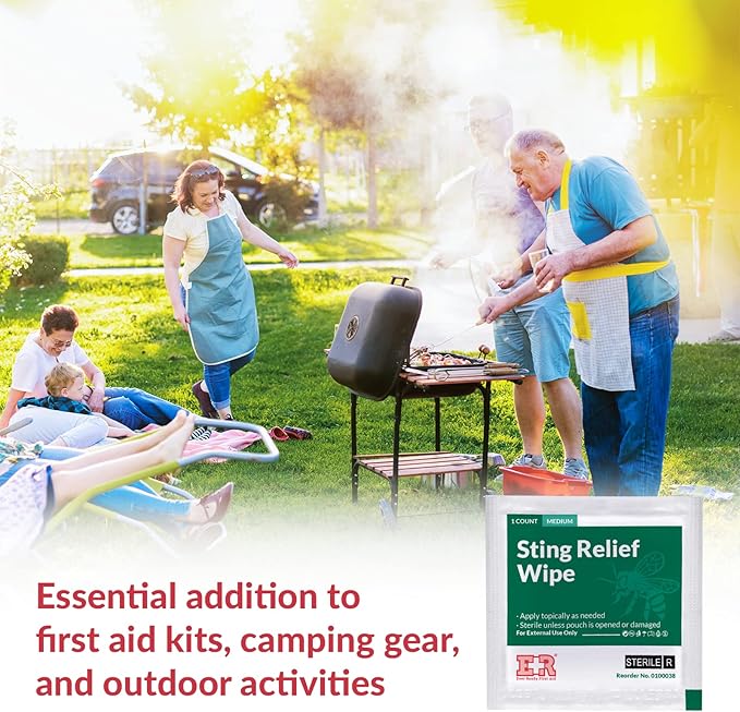 Ever Ready First Aid Sting Relief Wipes, 600 Count