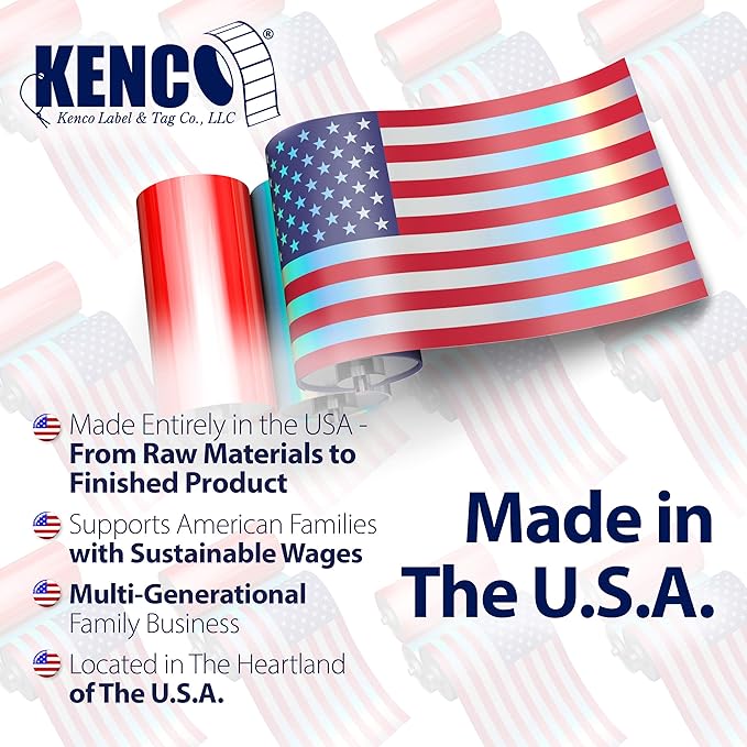 Kenco Allergen Warning Stickers - 1" Circle Label, 1,000 Allergy Warning Labels Per Roll in Universal Allergy Awareness Colorway (12 Pack, Gluten Free)