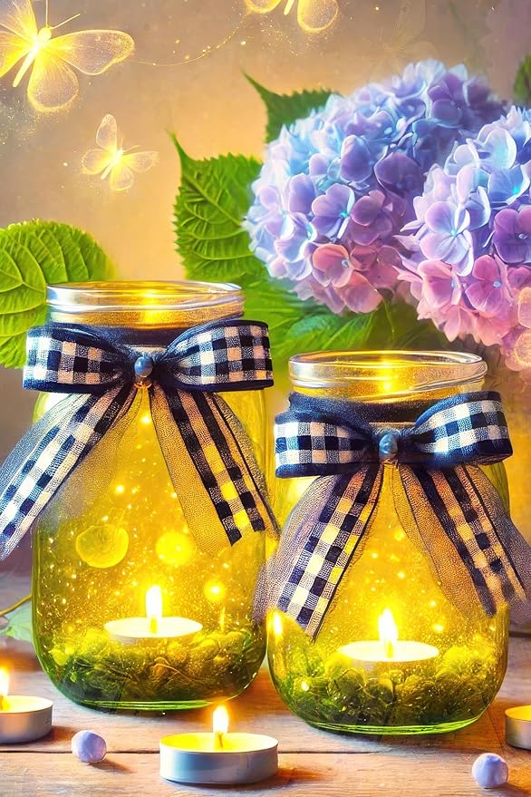 BlissYard Hello Spring Garden Flag Double Sided 12x18 Welcome Spring Floral Glow Yard Flag Mason Jar Vase Flower Garden Yard Seasonal Outside Outdoor House Decoration Farmhouse Holiday Flag