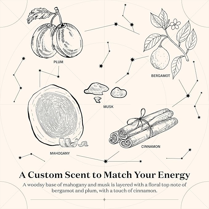 Birthdate Candles, October 29 - Scorpio Zodiac Scented Candles Birthday Gift - Bergamot, Cinnamon & Mahogany Scent - All-Natural Soy & Coconut Wax, 60-80 Hour Burn Time - Made in USA